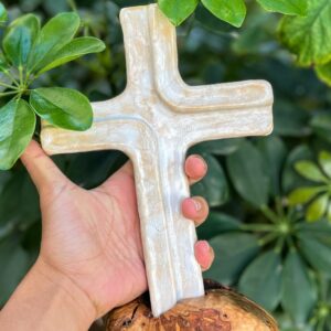 Ceramic designed cross