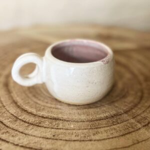 Colour filled espresso cups