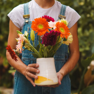 Little orange dream vase