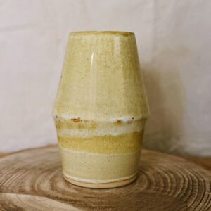 Light sand big table vase