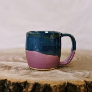The blue violet mug