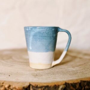 Blu skies mug