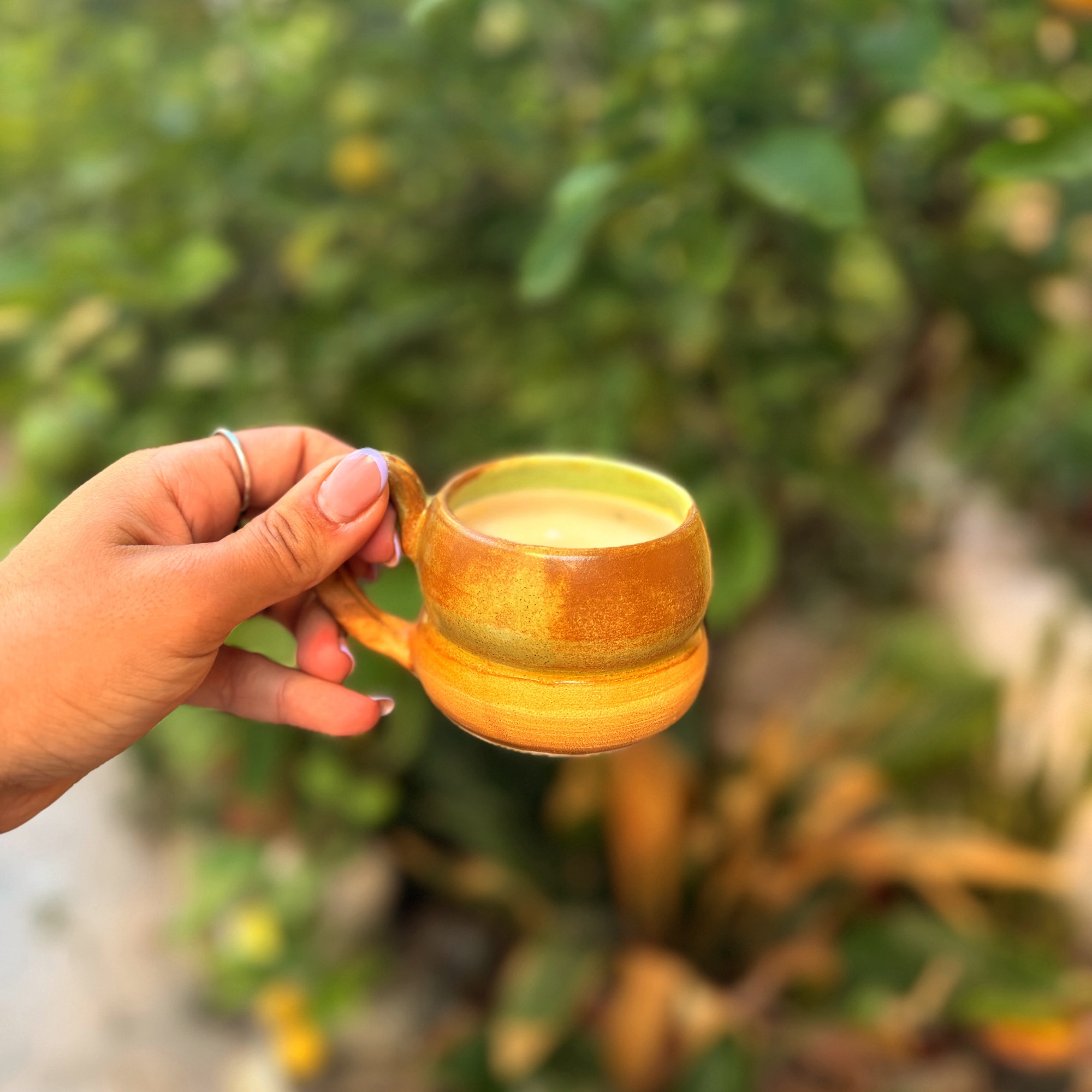 Rusty yellow mug - Image 2