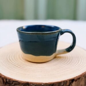 Deep blue mug