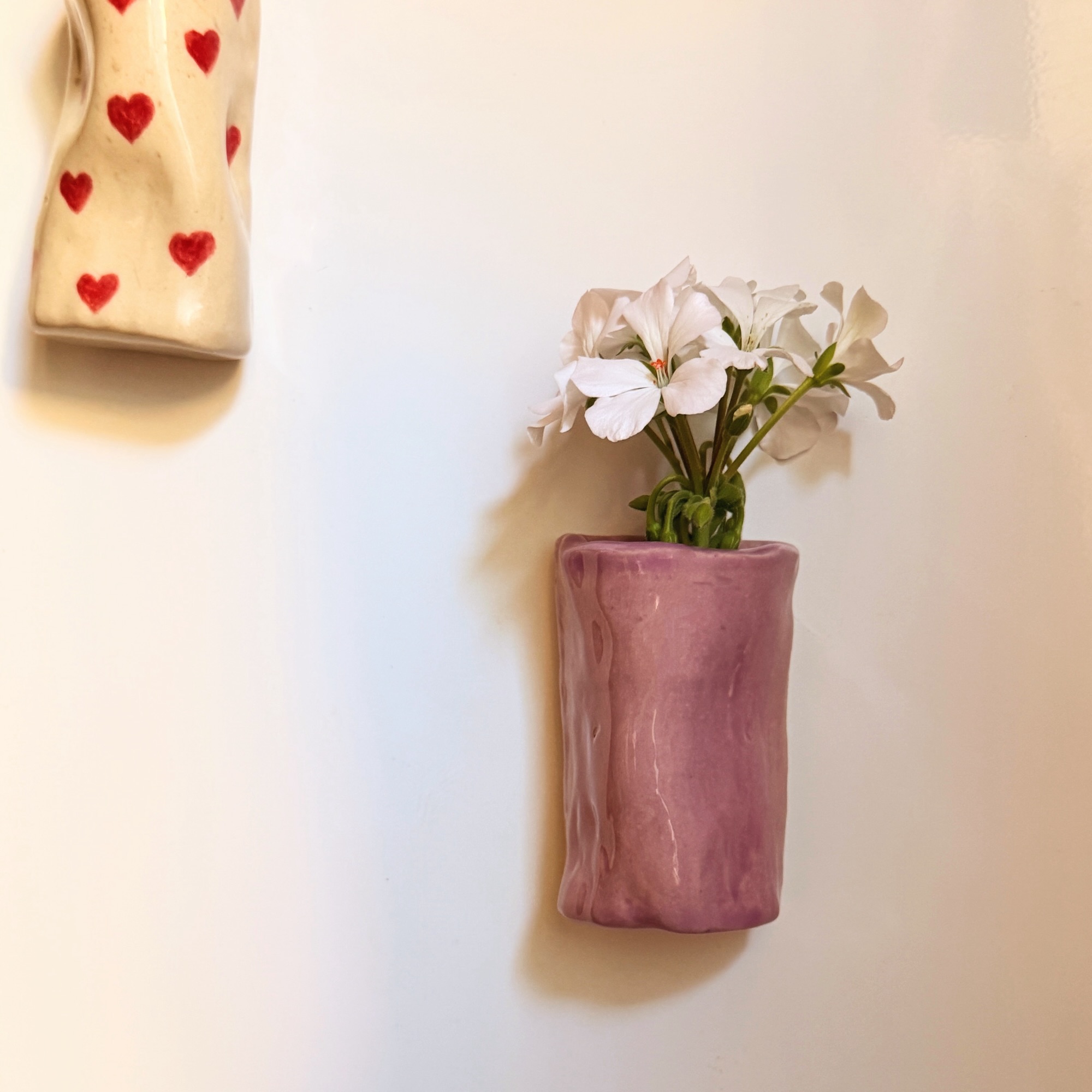 Mini magnet vase - Light purple - Image 2
