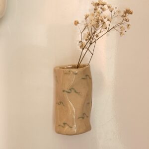 Mini magnet vase - waves